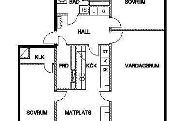 Nyrenoverad 4:a i Bäckby